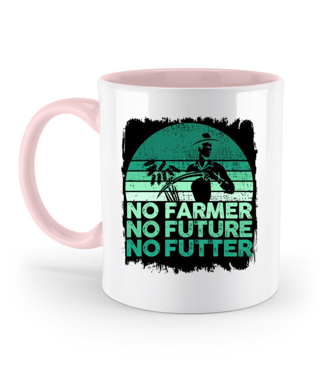 No Farmer no Futter · Keramik Tasse zweifarbig-Keramik Tasse Zweifarbig-Powder Pink-330ml-Agrarstarz