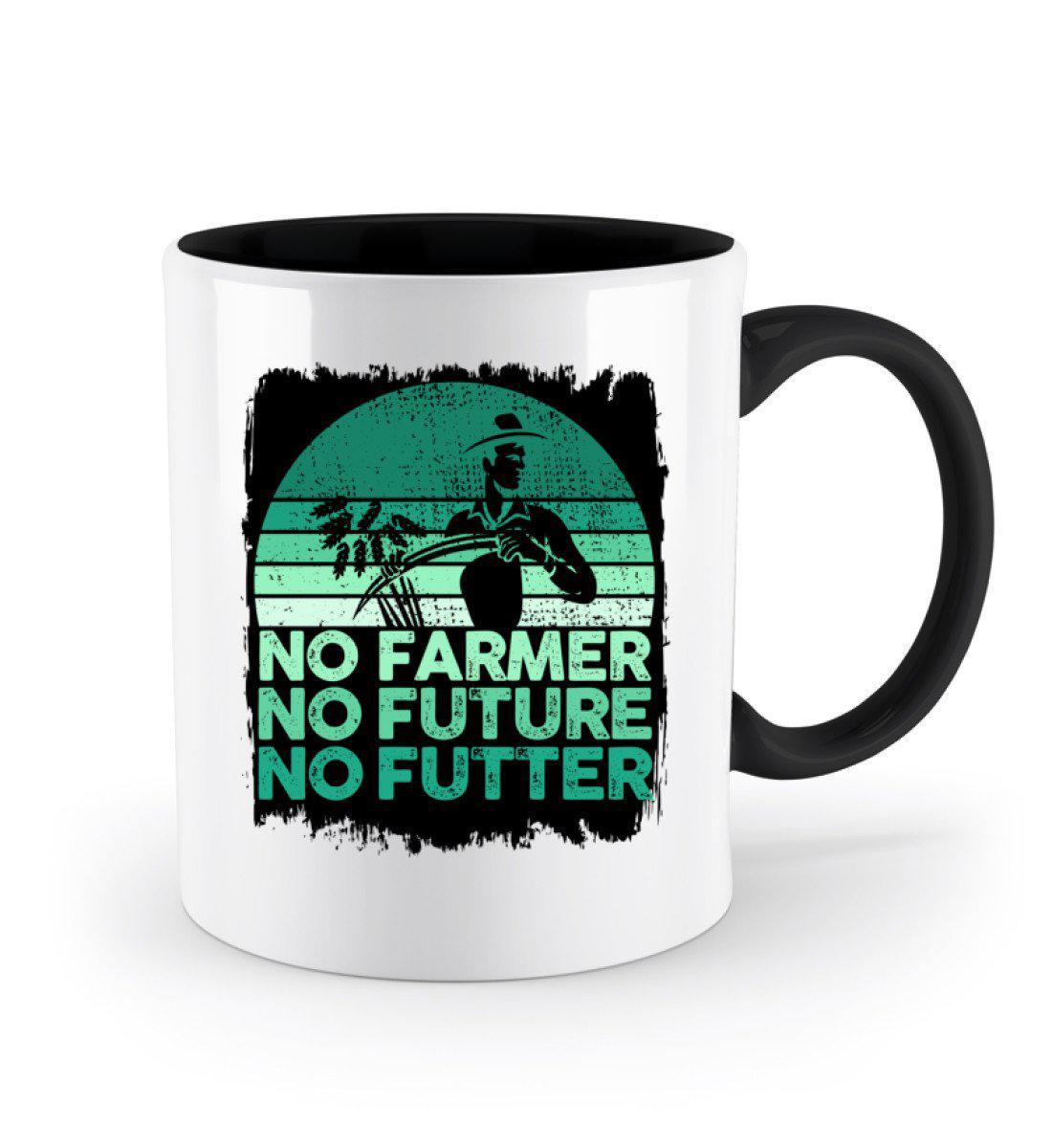 No Farmer no Futter · Keramik Tasse zweifarbig-Keramik Tasse Zweifarbig-Agrarstarz