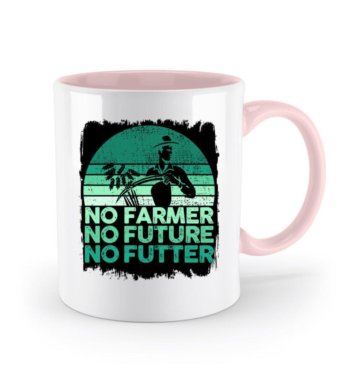 No Farmer no Futter · Keramik Tasse zweifarbig-Keramik Tasse Zweifarbig-Agrarstarz