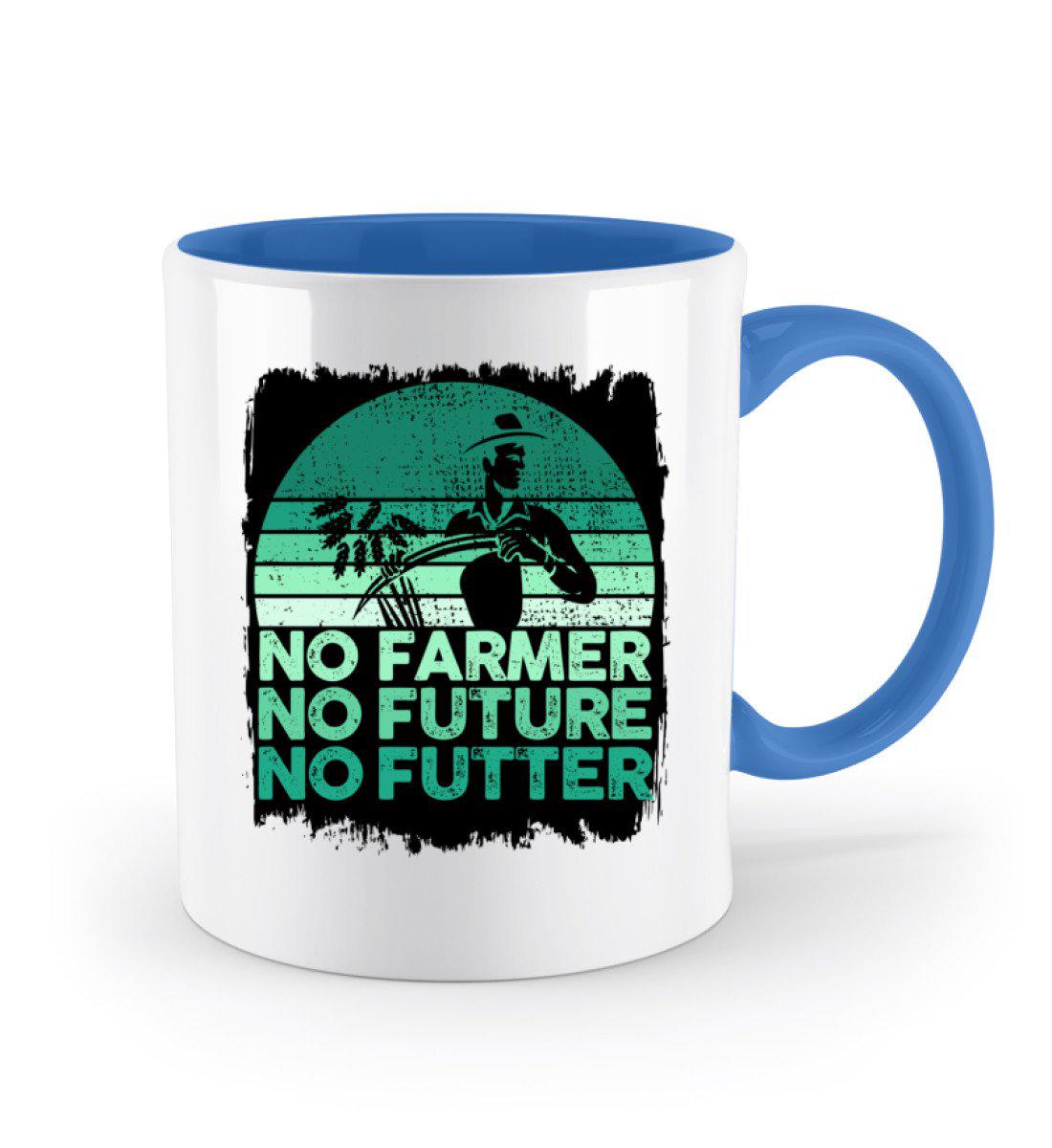 No Farmer no Futter · Keramik Tasse zweifarbig-Keramik Tasse Zweifarbig-Agrarstarz