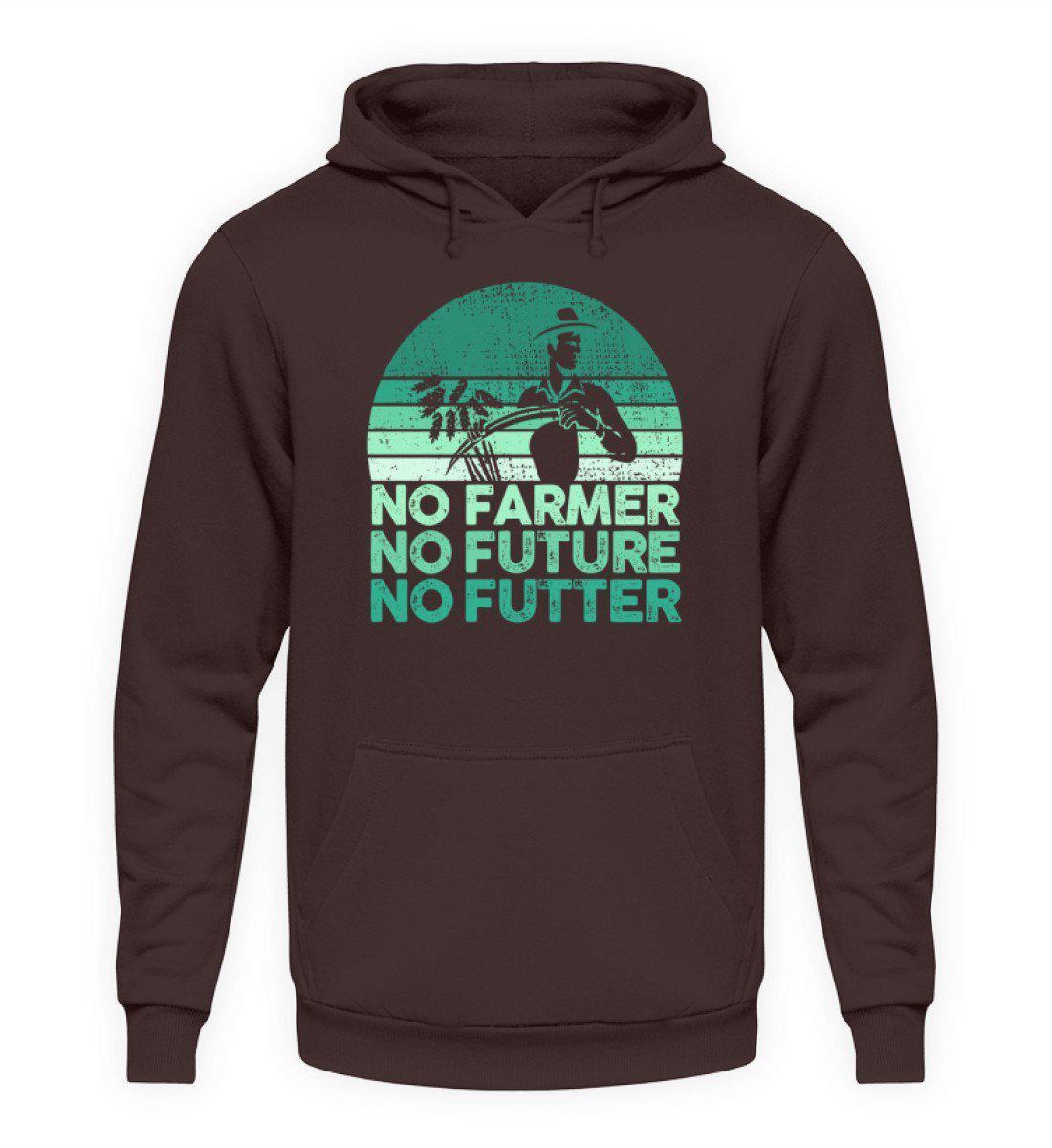 No Farmer no Futter · Unisex Kapuzenpullover Hoodie-Unisex Hoodie-Hot Chocolate-L-Agrarstarz