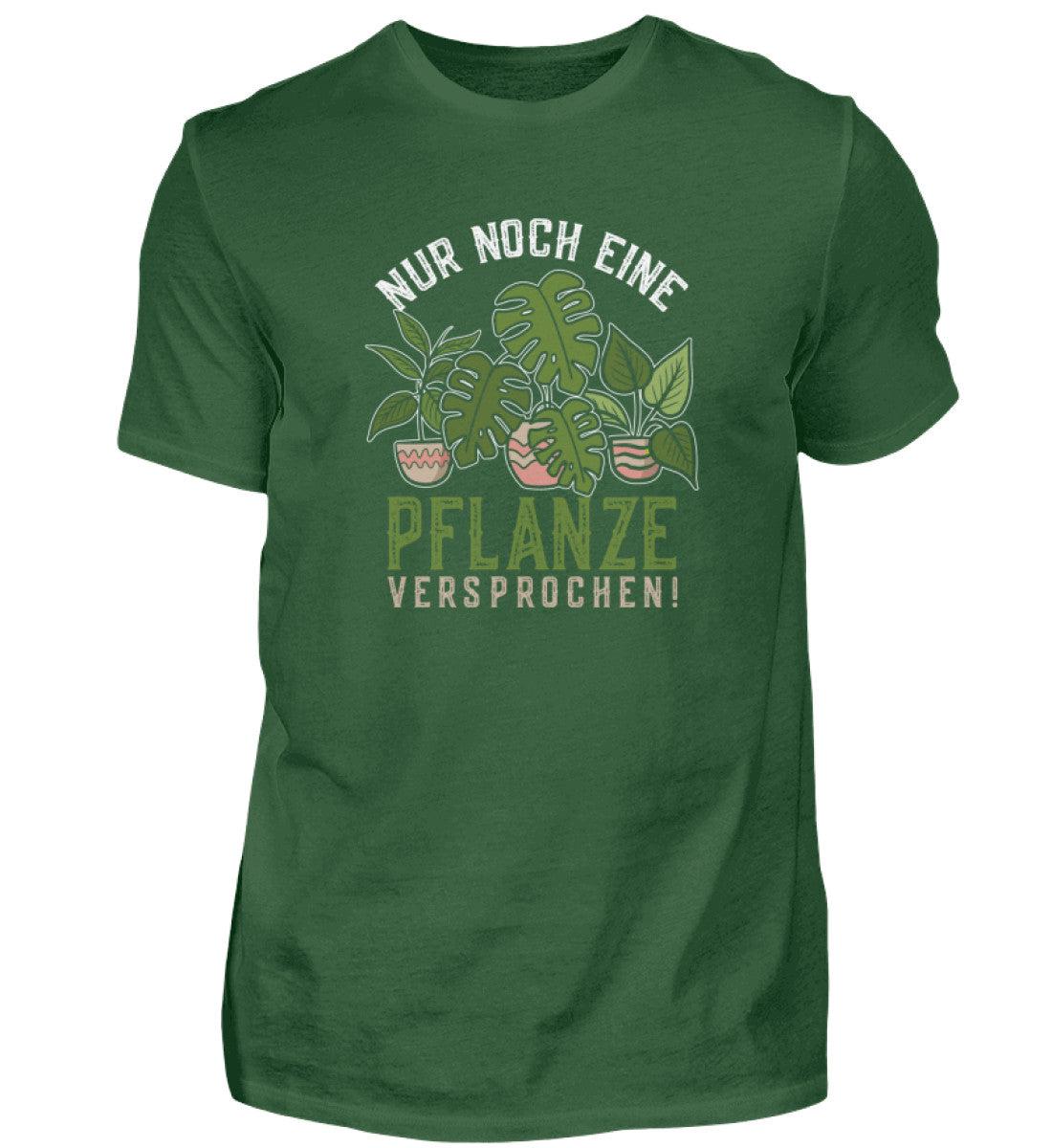 Nur noch eine Pflanze · Herren T-Shirt-Herren Basic T-Shirt-Bottle Green-S-Agrarstarz