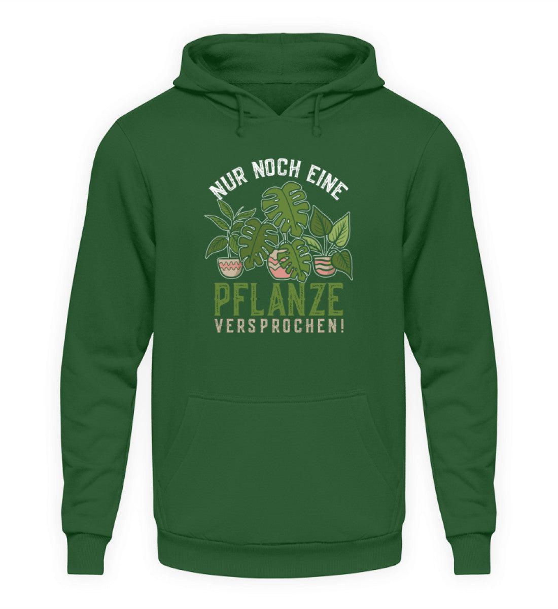Nur noch eine Pflanze · Unisex Kapuzenpullover Hoodie-Unisex Hoodie-Bottle Green-S-Agrarstarz