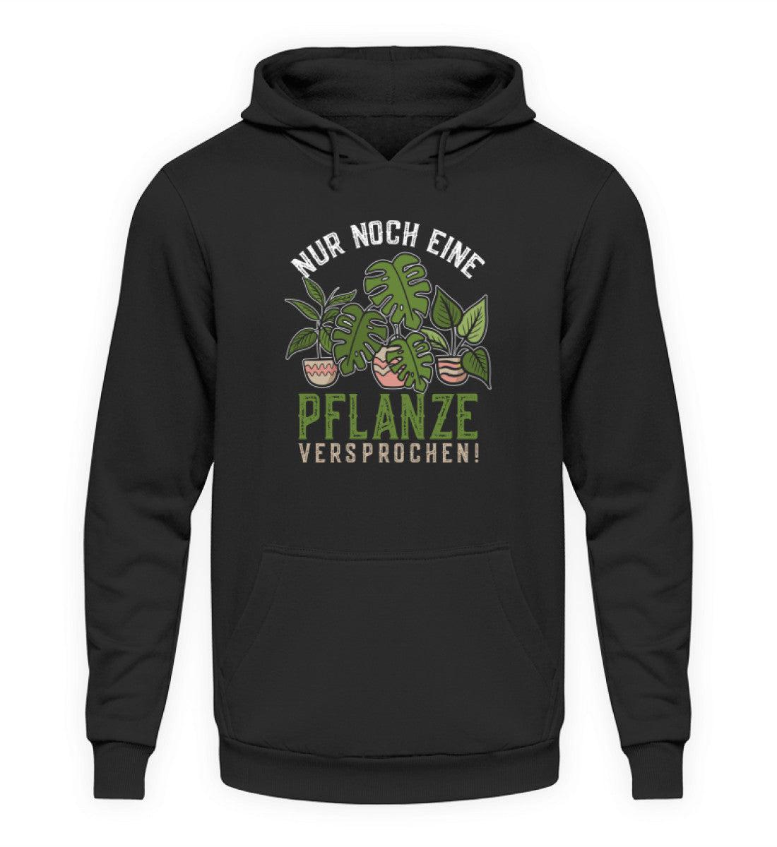Nur noch eine Pflanze · Unisex Kapuzenpullover Hoodie-Unisex Hoodie-Deep Black-XS-Agrarstarz