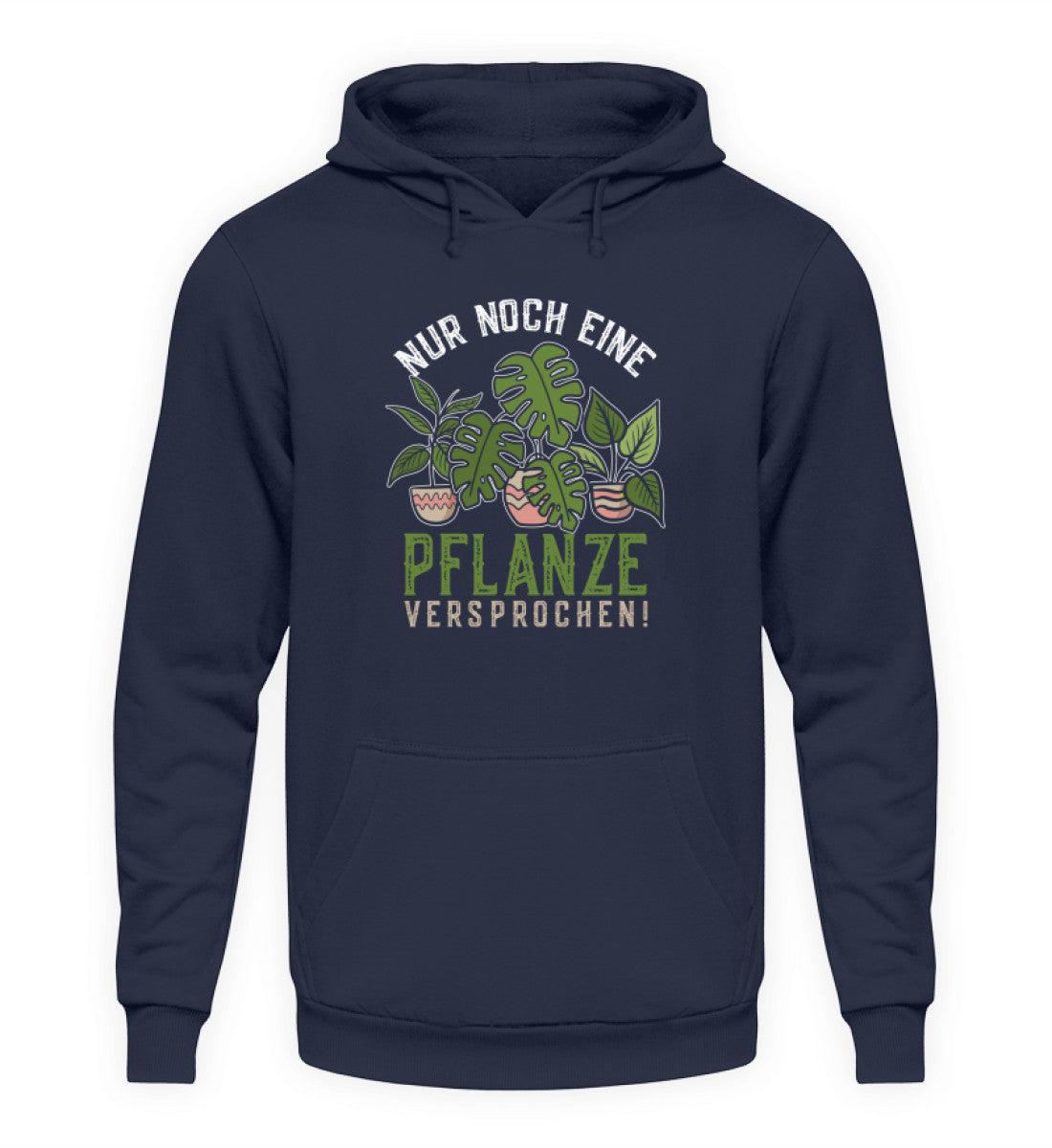 Nur noch eine Pflanze · Unisex Kapuzenpullover Hoodie-Unisex Hoodie-Oxford Navy-S-Agrarstarz