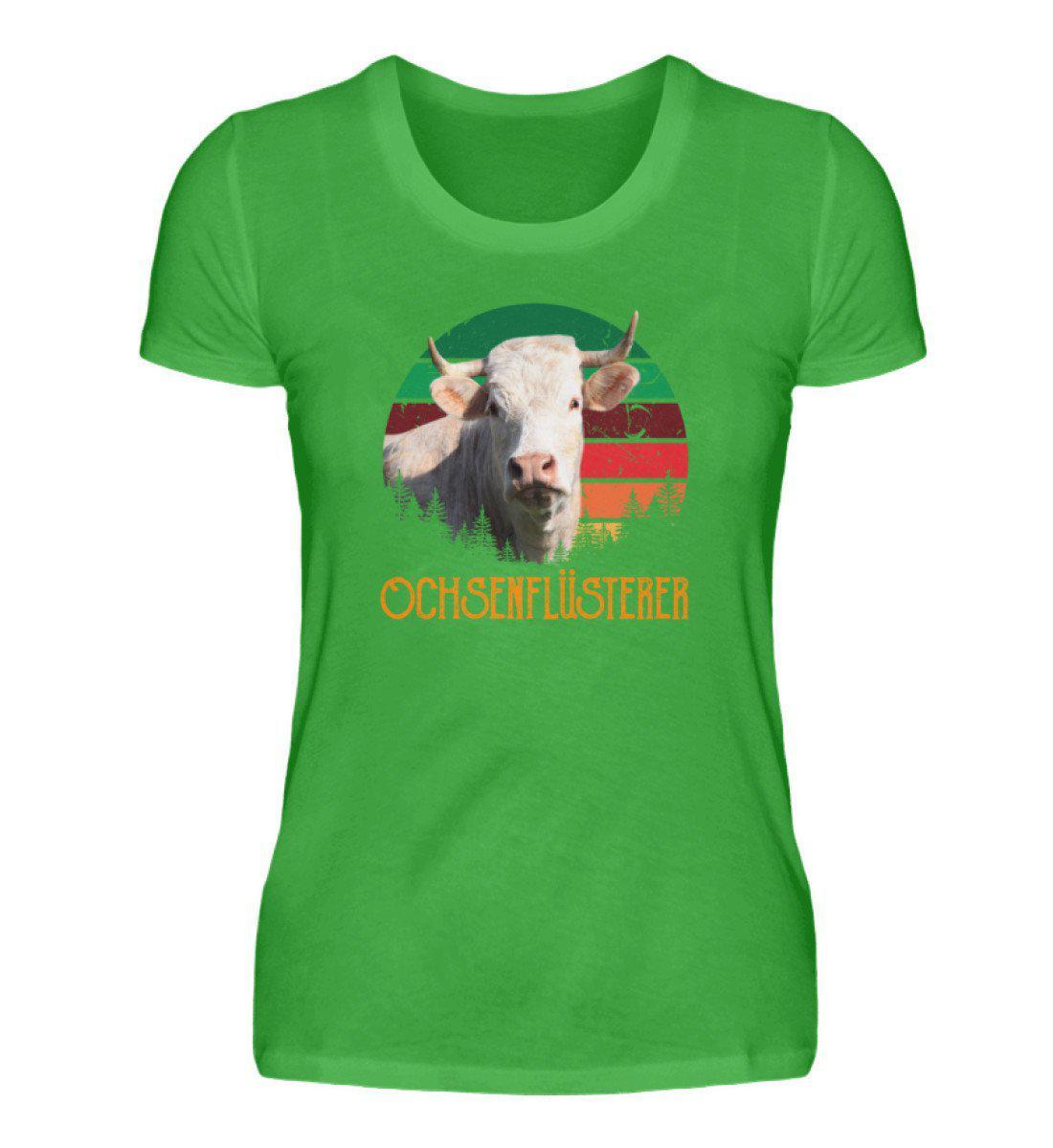 Ochsenflüsterer · Damen T-Shirt-Damen Basic T-Shirt-Green Apple-S-Agrarstarz