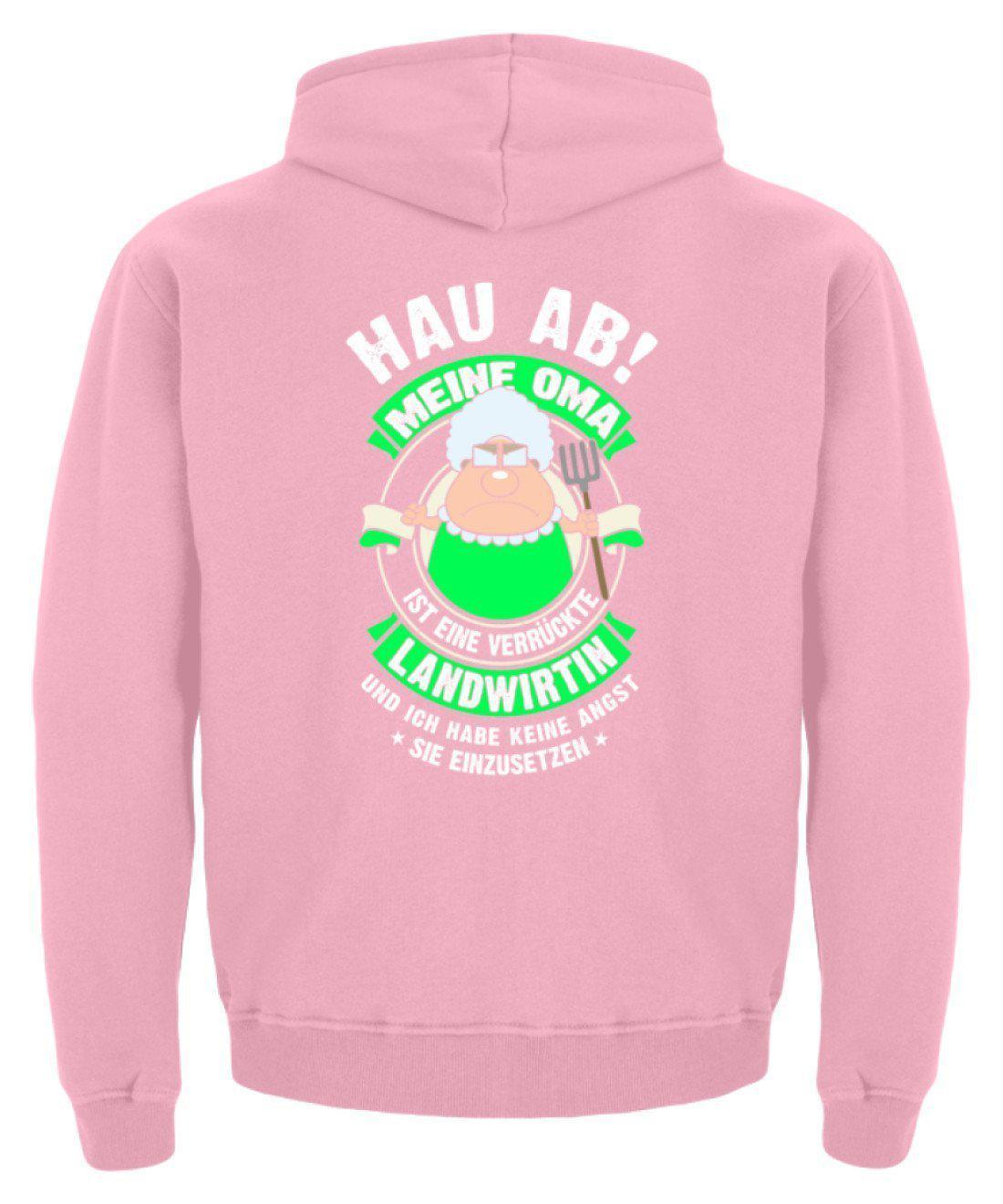 Oma verrückte Landwirtin · Kinder Kapuzenpullover Hoodie-Kinder Hoodie-Agrarstarz