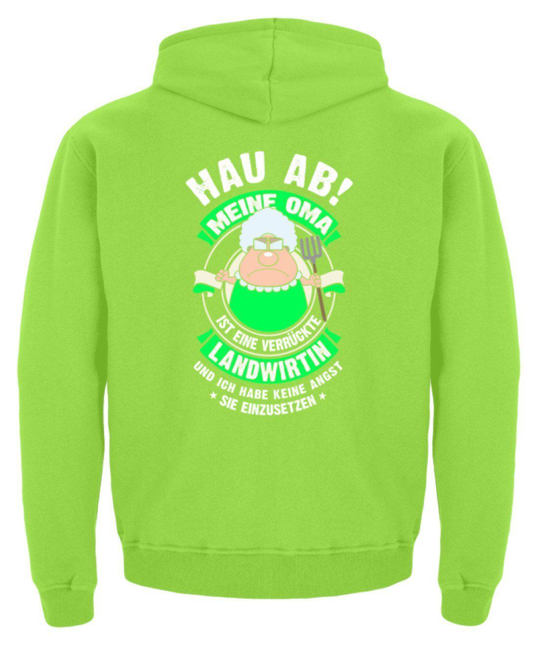 Oma verrückte Landwirtin · Kinder Kapuzenpullover Hoodie-Kinder Hoodie-Agrarstarz