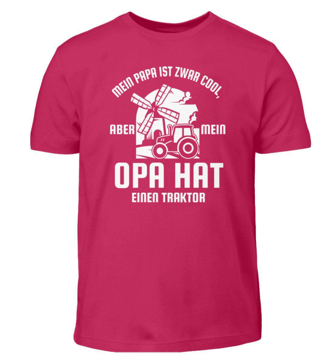 Opa hat Traktor · Kinder T-Shirt-Kinder T-Shirt-Sorbet-3/4 (98/104)-Agrarstarz