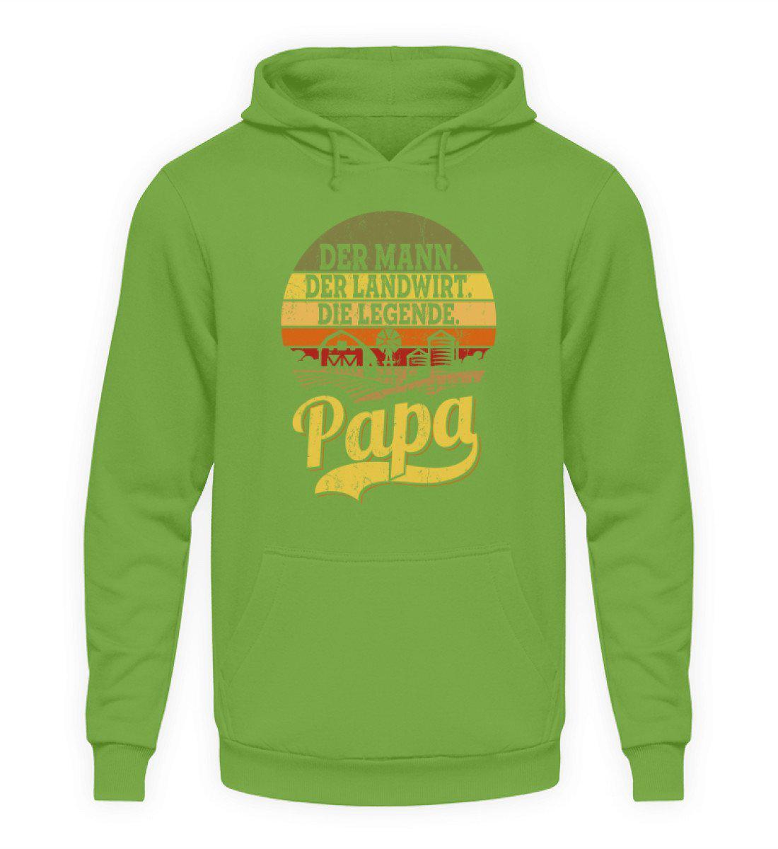 Papa Legende Retro · Unisex Kapuzenpullover Hoodie-Unisex Hoodie-LimeGreen-L-Agrarstarz