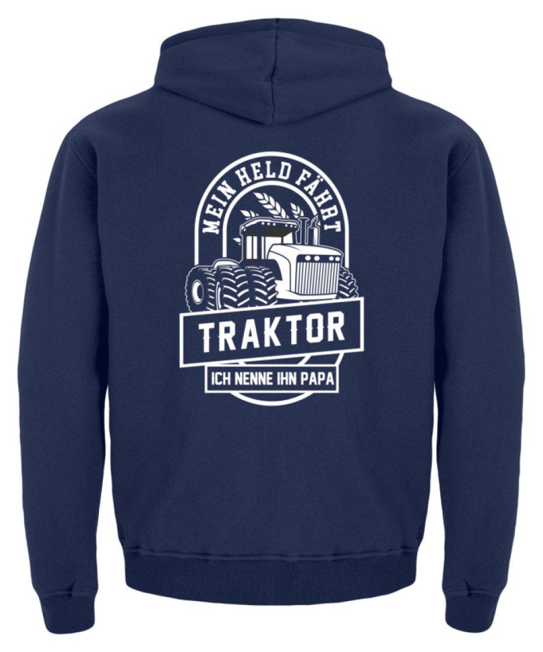 Papa Traktor Held - Kinder Hoodie-Kinder Hoodie-Agrarstarz