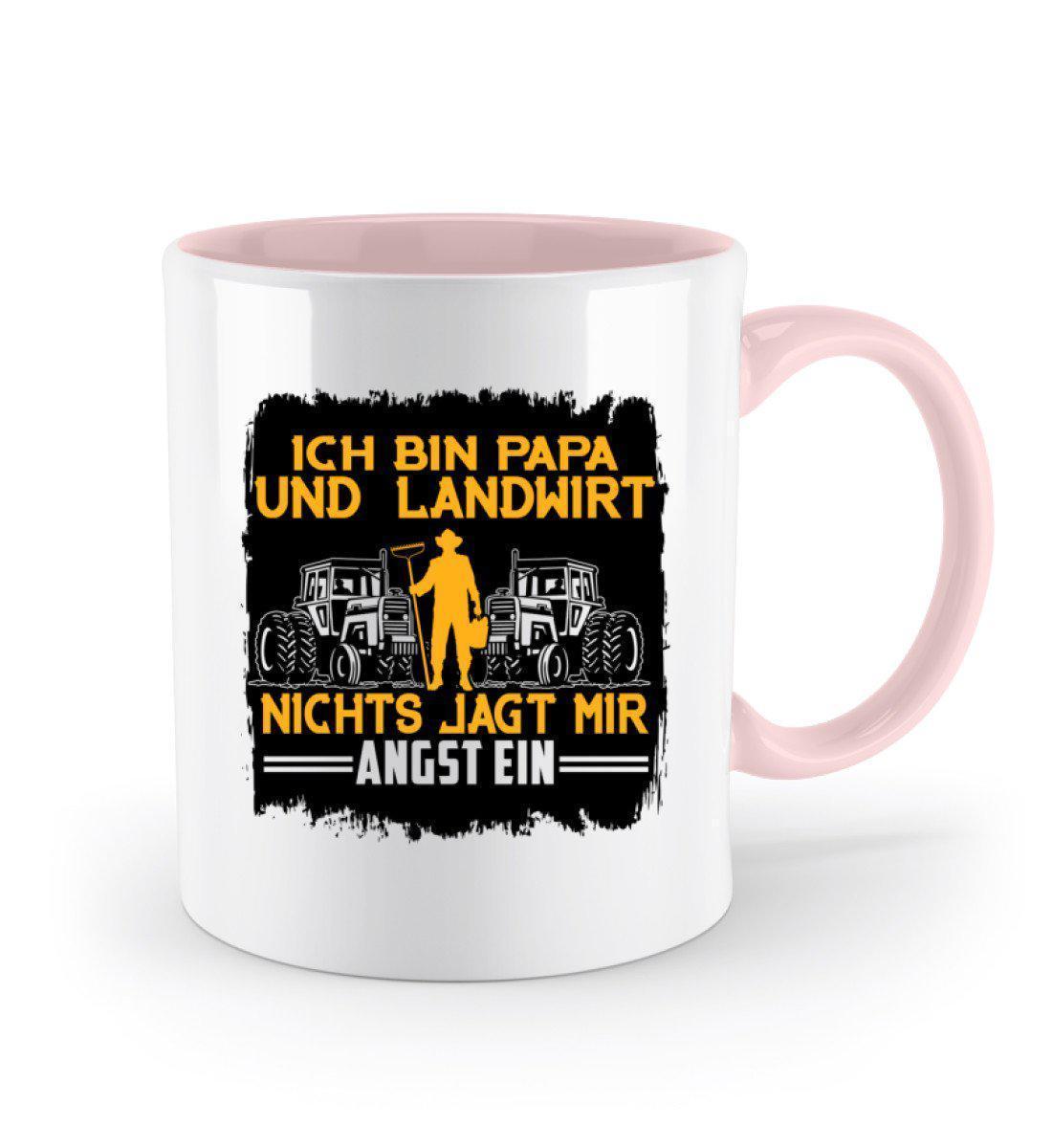 Papa und Landwirt · Keramik Tasse zweifarbig-Keramik Tasse Zweifarbig-Agrarstarz