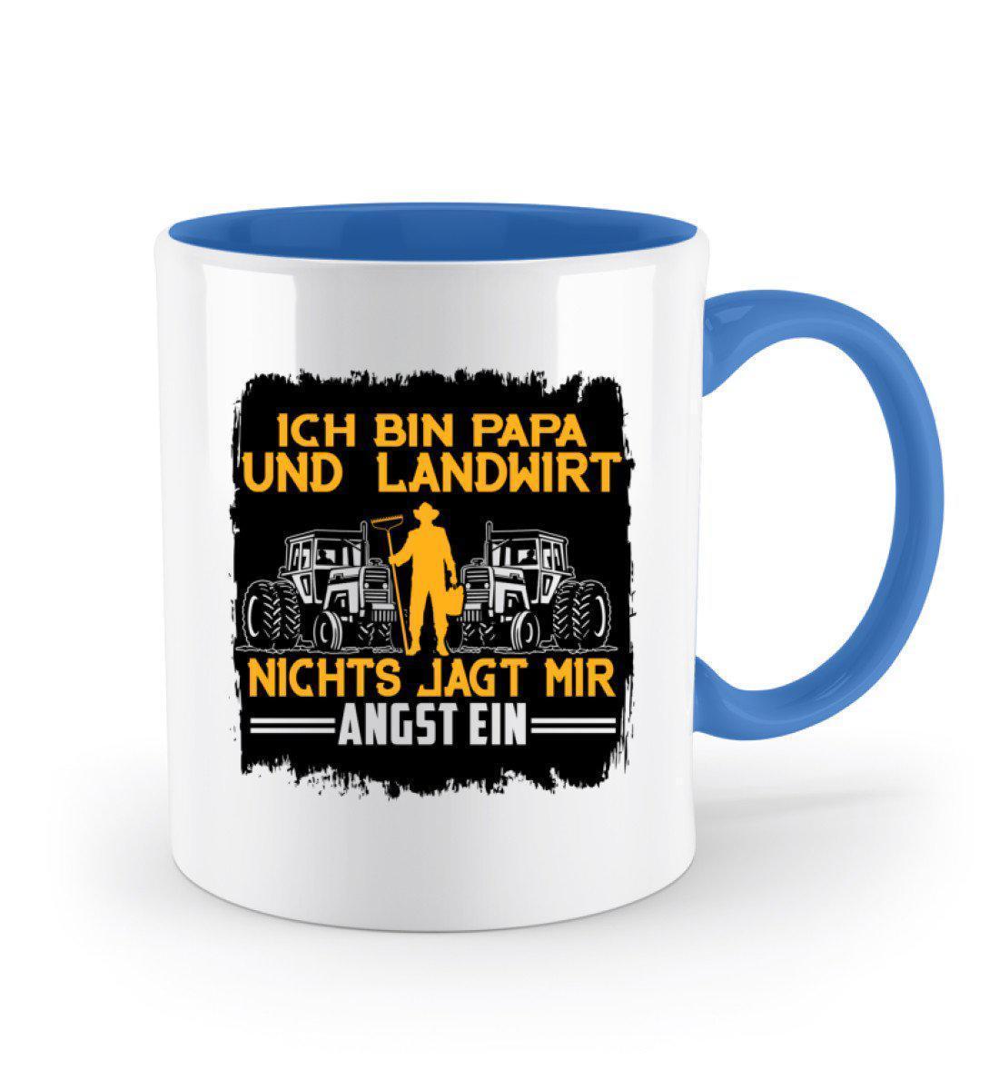 Papa und Landwirt · Keramik Tasse zweifarbig-Keramik Tasse Zweifarbig-Agrarstarz