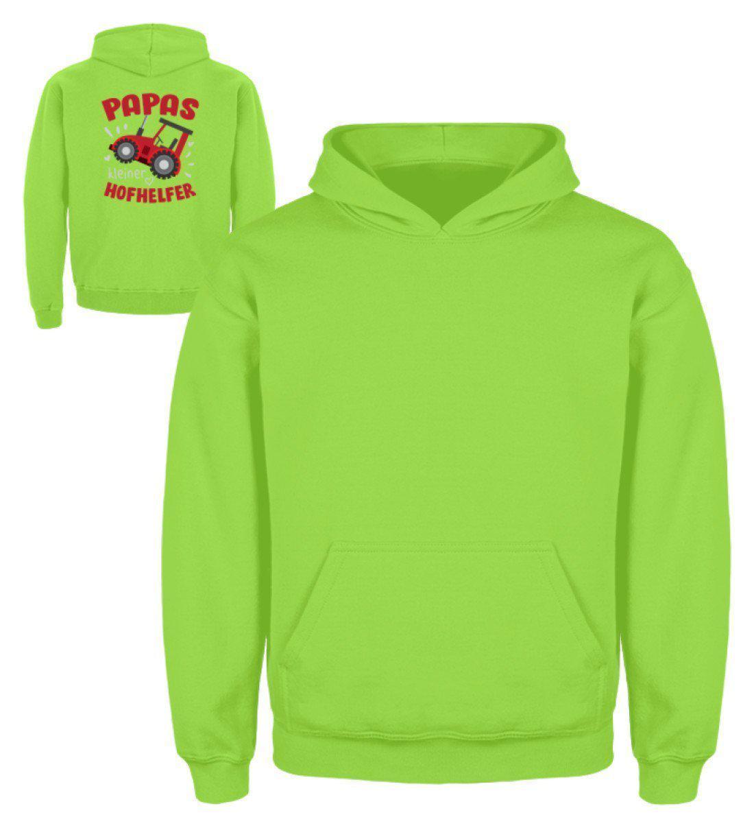 Papas Hofhelfer · Kinder Kapuzenpullover Hoodie-Kinder Hoodie-Agrarstarz