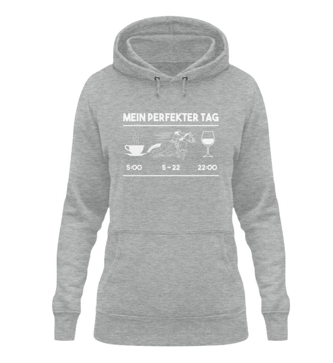 Perfekter Tag Pferd · Damen Hoodie-Damen Hoodie-Heather Sport Grey-XS-Agrarstarz