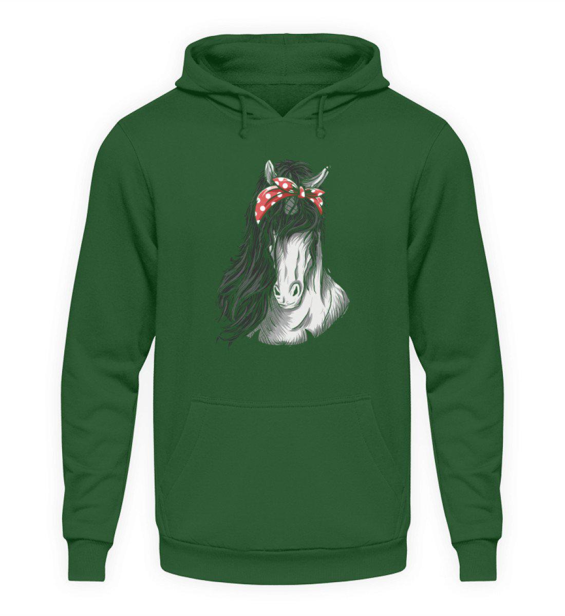 Pferd Band · Unisex Kapuzenpullover Hoodie-Unisex Hoodie-Bottle Green-S-Agrarstarz