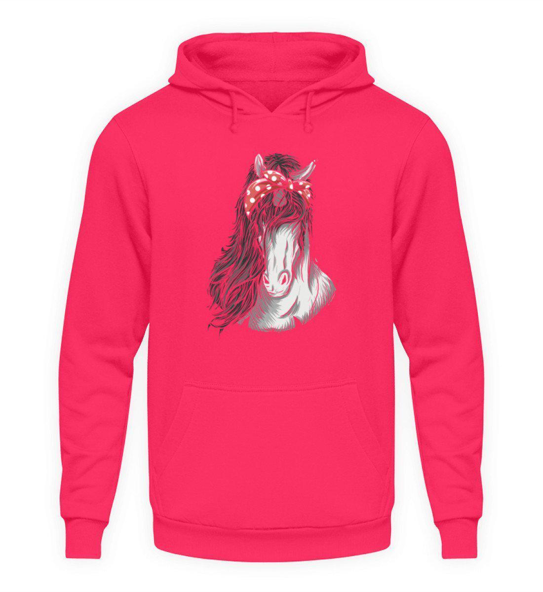 Pferd Band · Unisex Kapuzenpullover Hoodie-Unisex Hoodie-Hot Pink-S-Agrarstarz