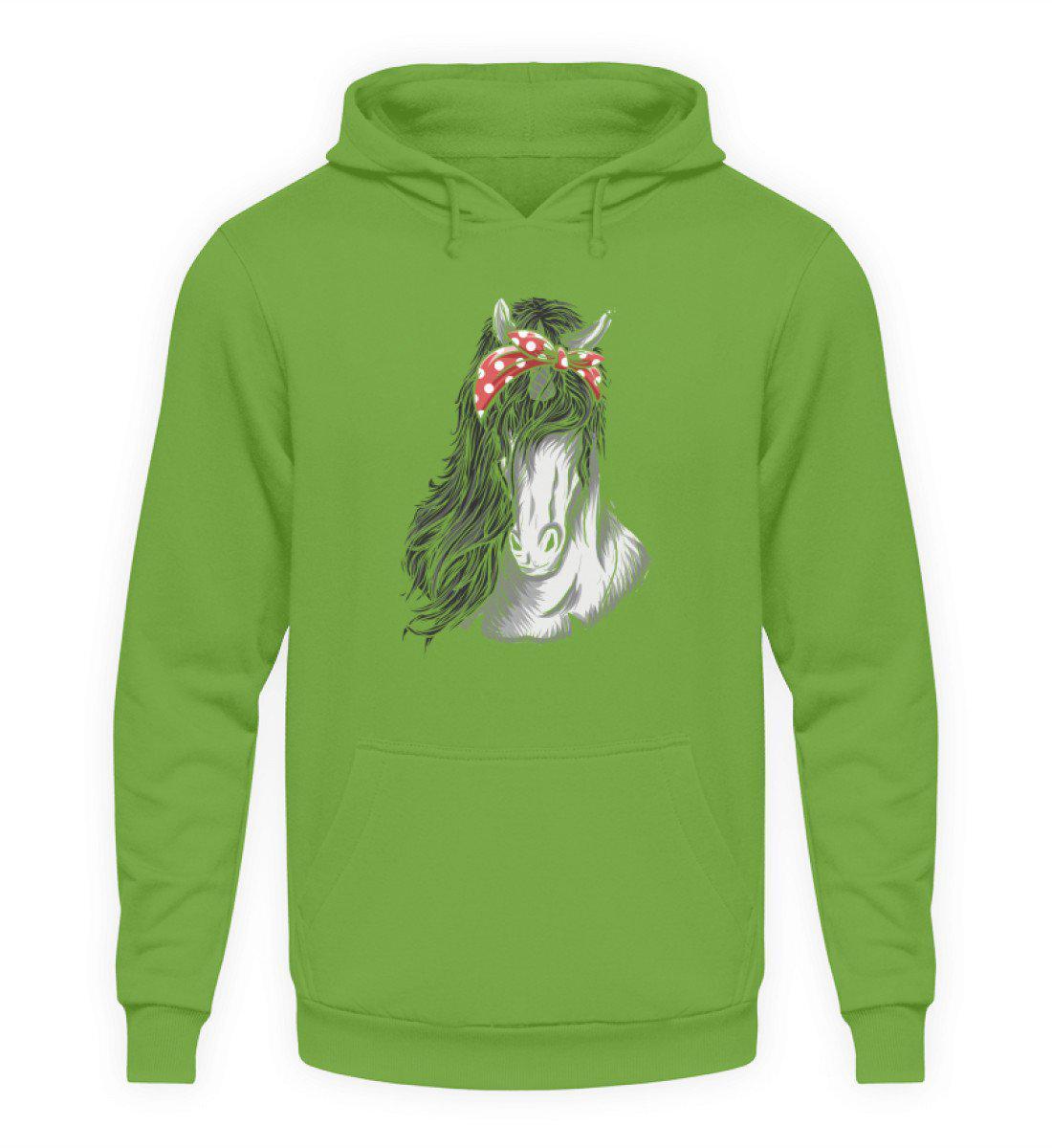 Pferd Band · Unisex Kapuzenpullover Hoodie-Unisex Hoodie-LimeGreen-S-Agrarstarz