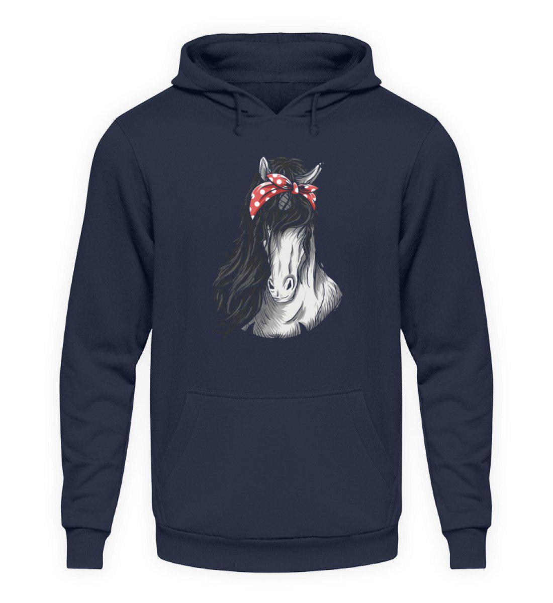 Pferd Band · Unisex Kapuzenpullover Hoodie-Unisex Hoodie-Oxford Navy-S-Agrarstarz