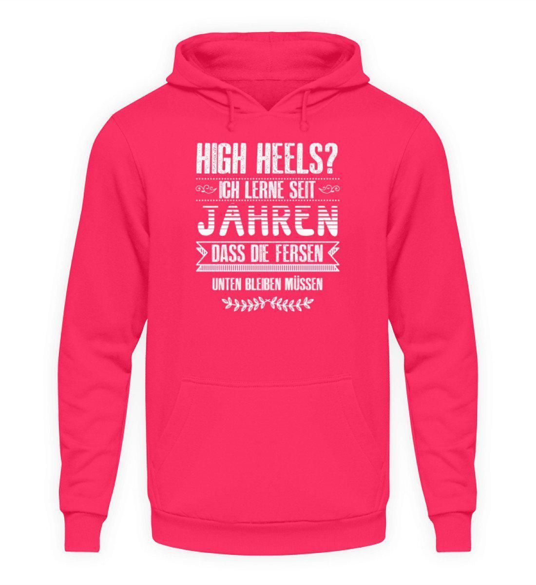 Pferd Fersen · Unisex Kapuzenpullover Hoodie-Unisex Hoodie-Hot Pink-S-Agrarstarz