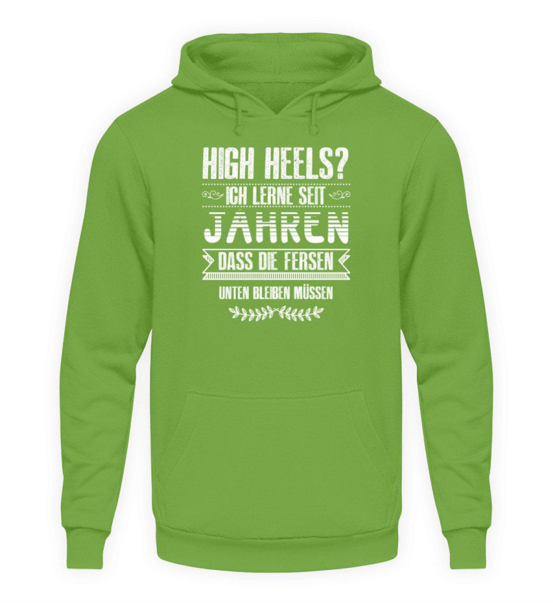 Pferd Fersen · Unisex Kapuzenpullover Hoodie-Unisex Hoodie-LimeGreen-S-Agrarstarz