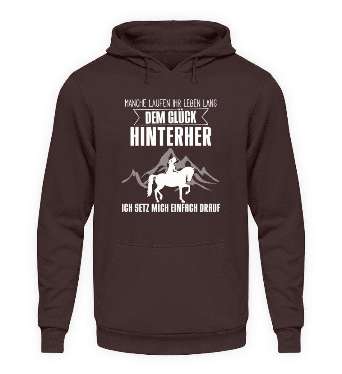 Pferd Glück · Unisex Kapuzenpullover Hoodie-Unisex Hoodie-Hot Chocolate-S-Agrarstarz