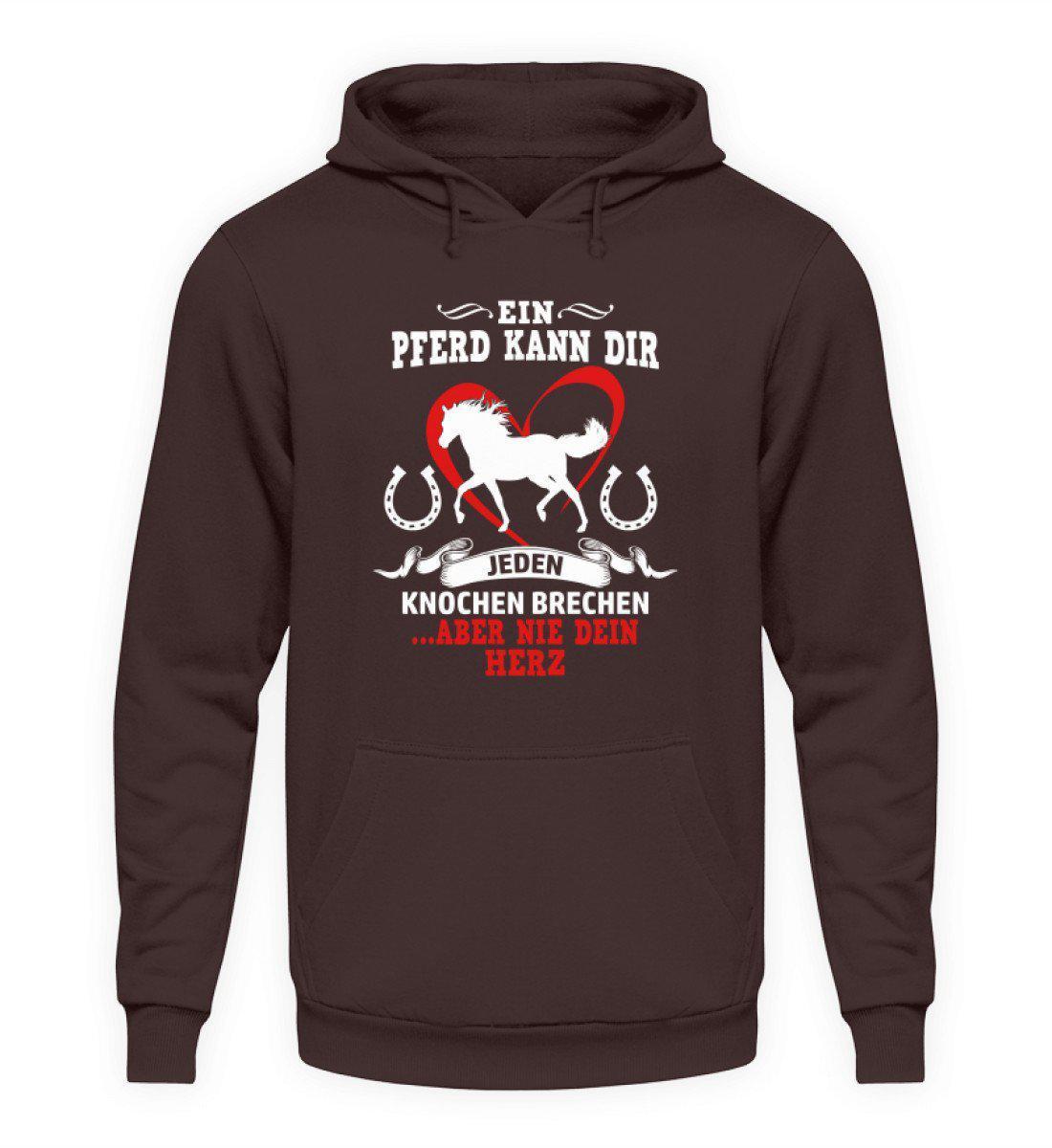 Pferd Knochen brechen · Unisex Kapuzenpullover Hoodie-Unisex Hoodie-Hot Chocolate-S-Agrarstarz