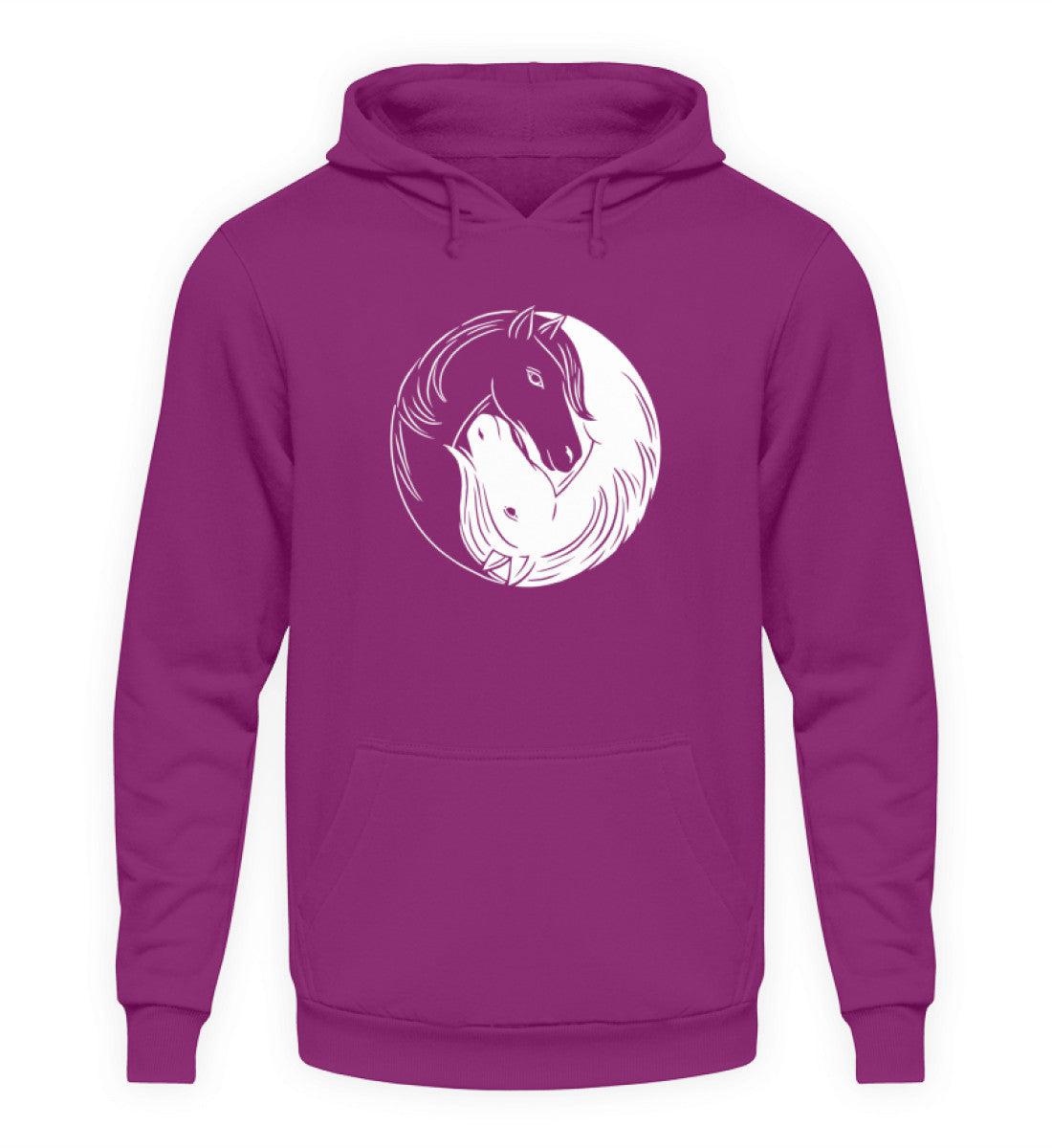 Pferd kreis · Unisex Kapuzenpullover Hoodie-Unisex Hoodie-Magenta Magic-S-Agrarstarz