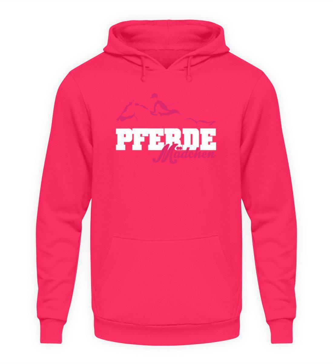 Pferde Mädchen · Unisex Kapuzenpullover Hoodie-Unisex Hoodie-Hot Pink-S-Agrarstarz