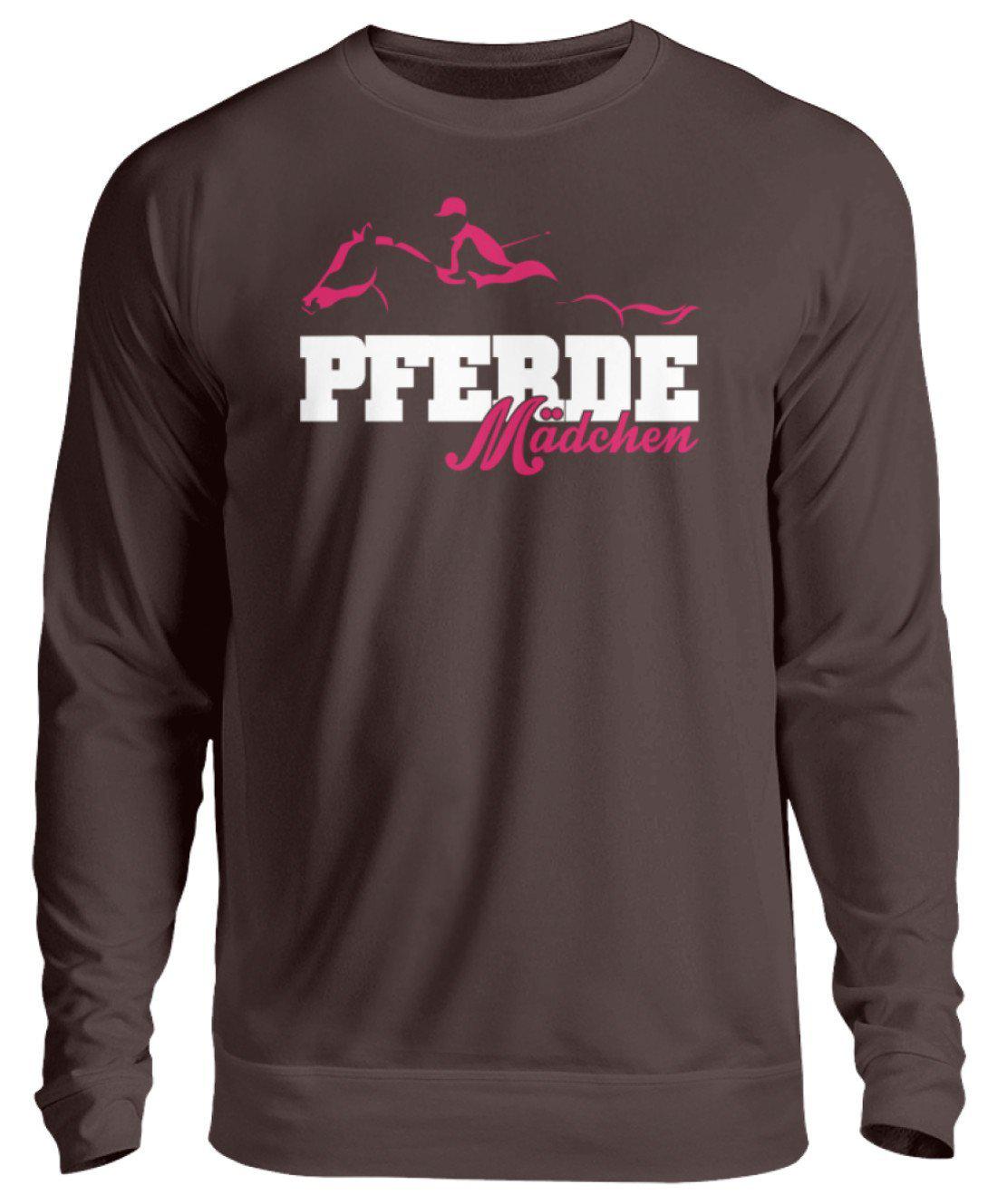 Pferde Mädchen · Unisex Sweatshirt Pullover-Unisex Sweatshirt-Hot Chocolate-S-Agrarstarz
