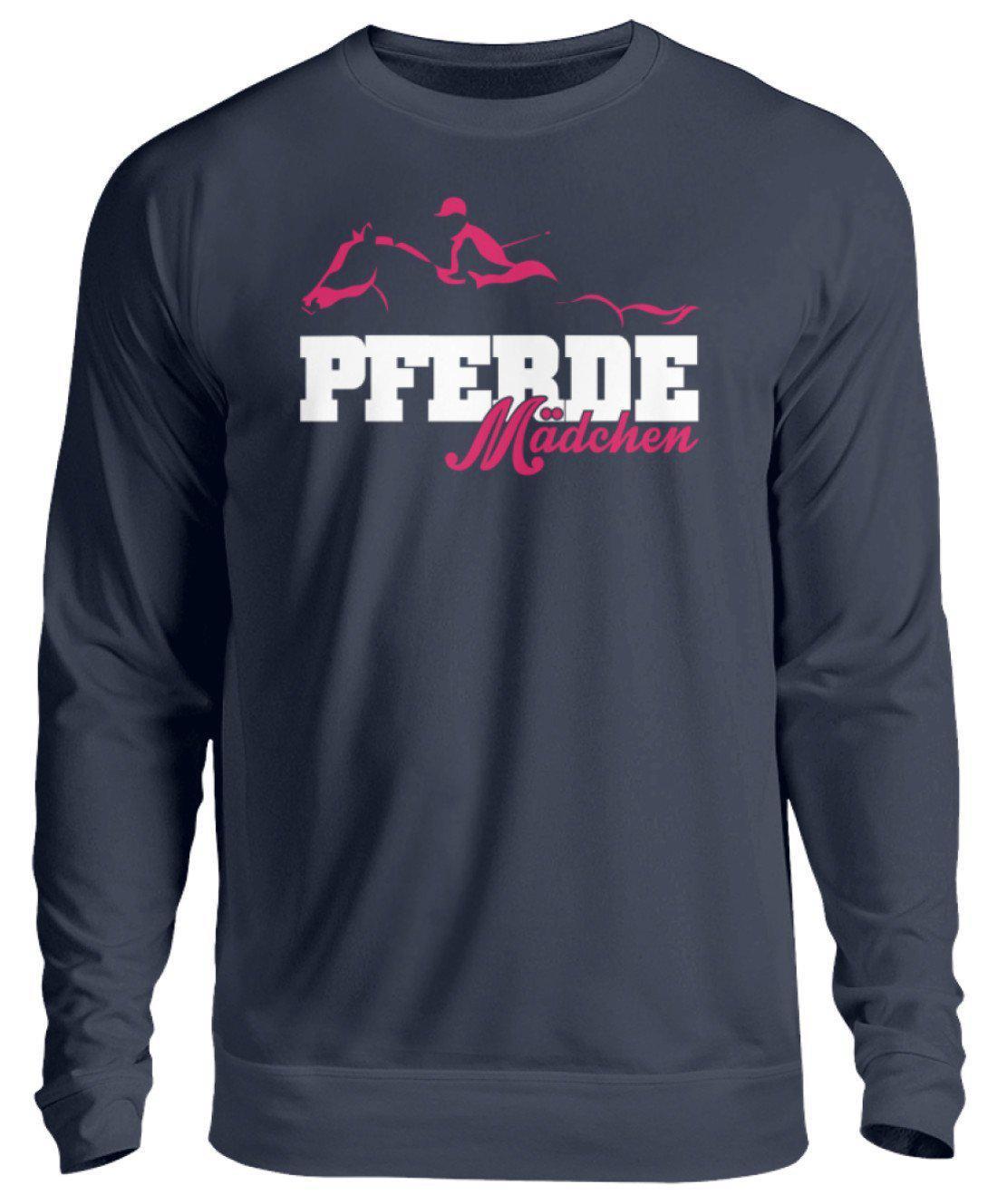 Pferde Mädchen · Unisex Sweatshirt Pullover-Unisex Sweatshirt-Oxford Navy-S-Agrarstarz
