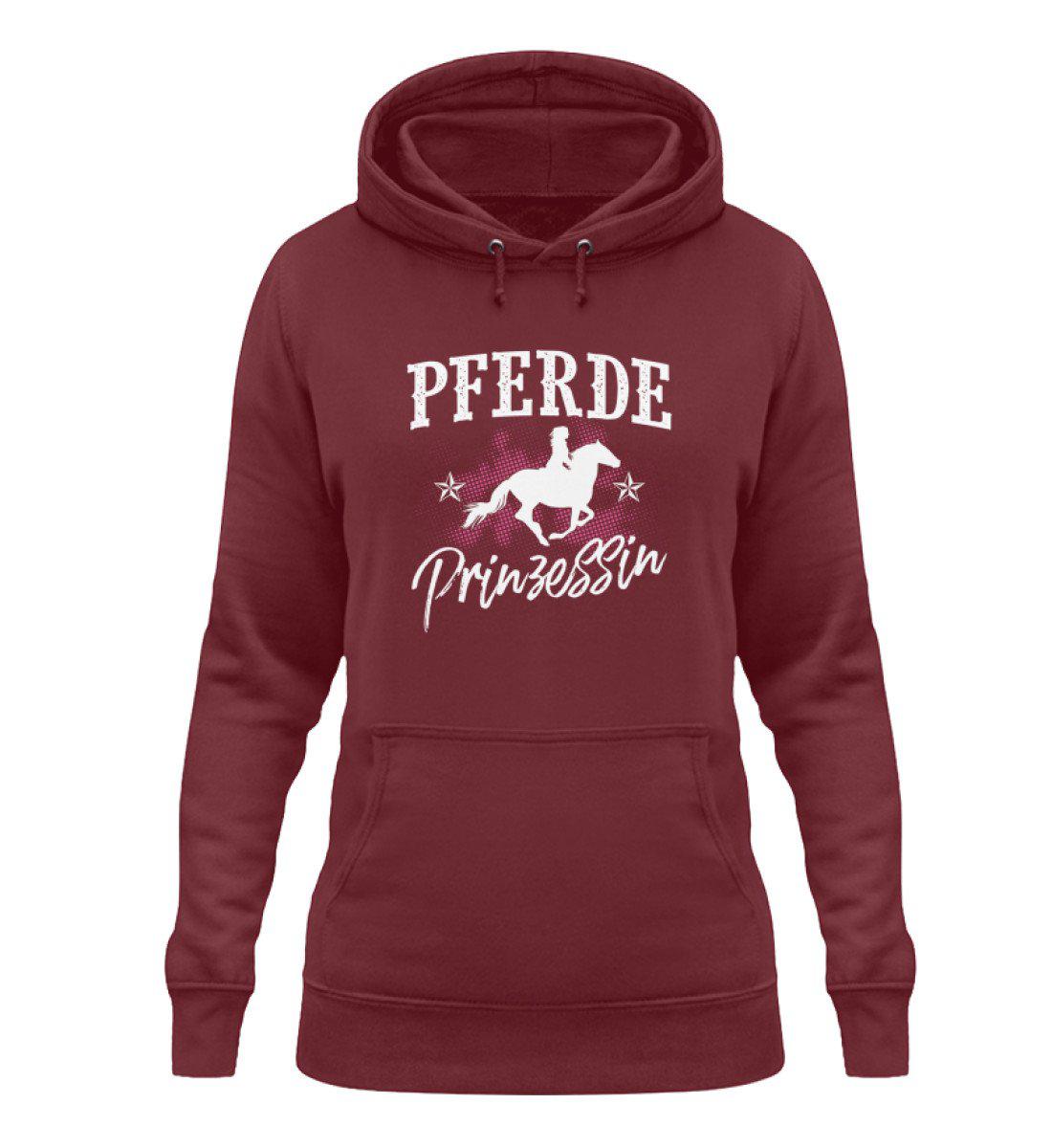 Pferde Prinzessin · Damen Hoodie-Damen Hoodie-Burgundy-XS-Agrarstarz