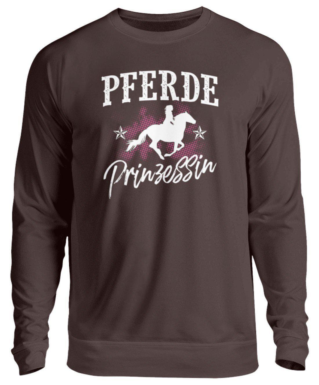 Pferde Prinzessin · Unisex Sweatshirt Pullover-Unisex Sweatshirt-Hot Chocolate-S-Agrarstarz