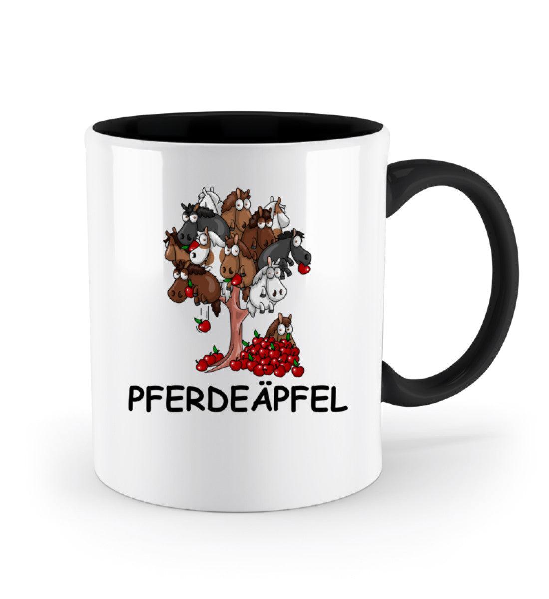 Pferdeäpfel · Keramik Tasse zweifarbig-Keramik Tasse Zweifarbig-Agrarstarz