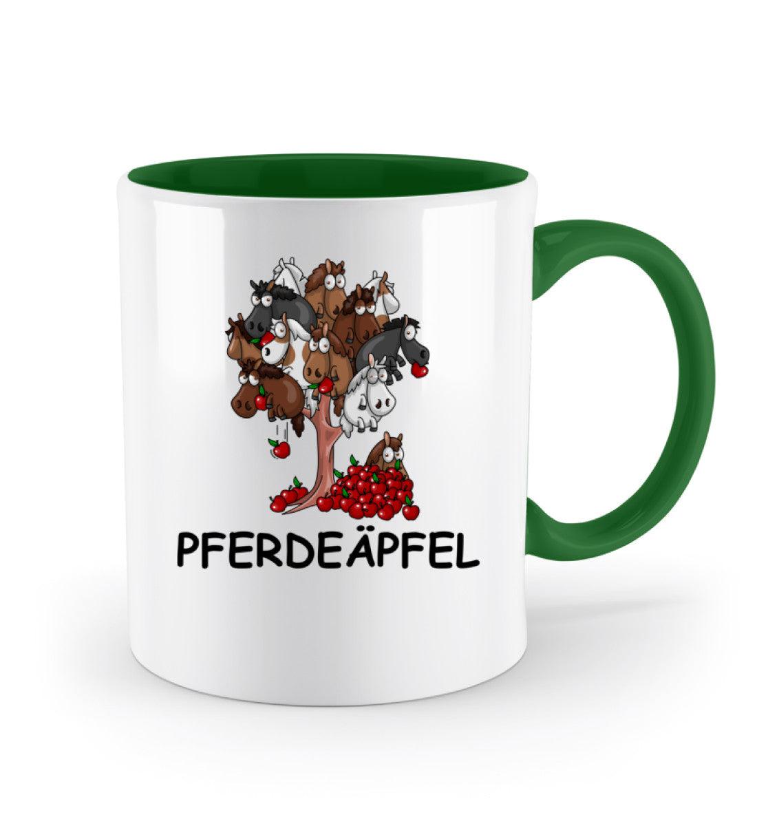 Pferdeäpfel · Keramik Tasse zweifarbig-Keramik Tasse Zweifarbig-Agrarstarz