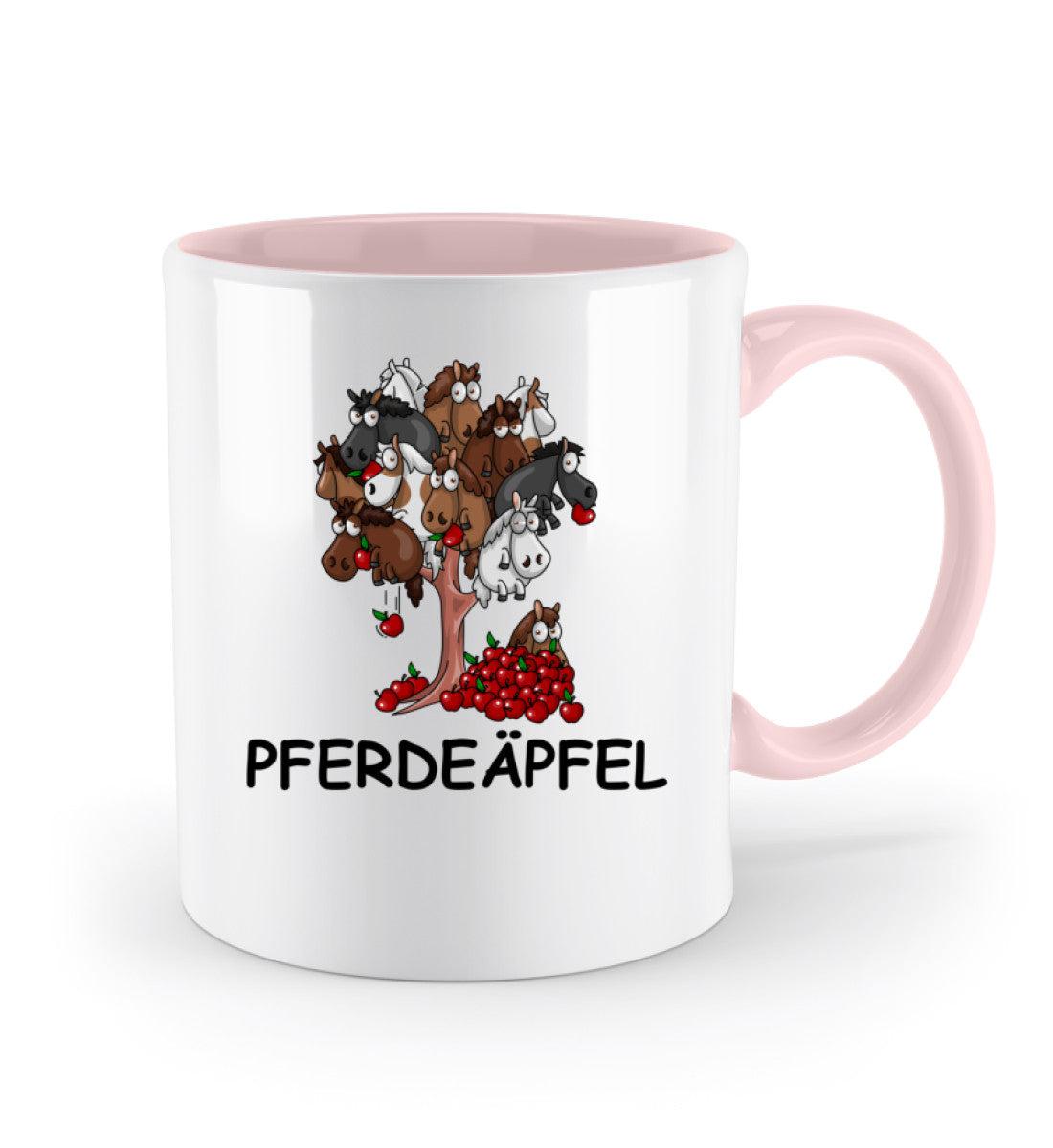 Pferdeäpfel · Keramik Tasse zweifarbig-Keramik Tasse Zweifarbig-Agrarstarz