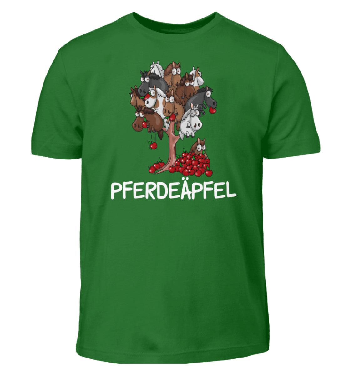 Pferdeäpfel · Kinder T-Shirt-Kinder T-Shirt-Kelly Green-12/14 (152/164)-Agrarstarz