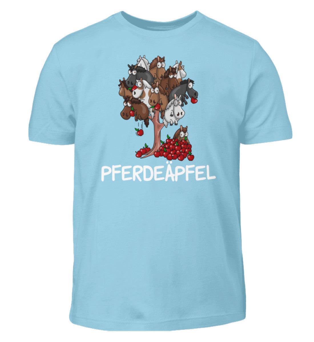 Pferdeäpfel · Kinder T-Shirt-Kinder T-Shirt-Sky Blue-12/14 (152/164)-Agrarstarz