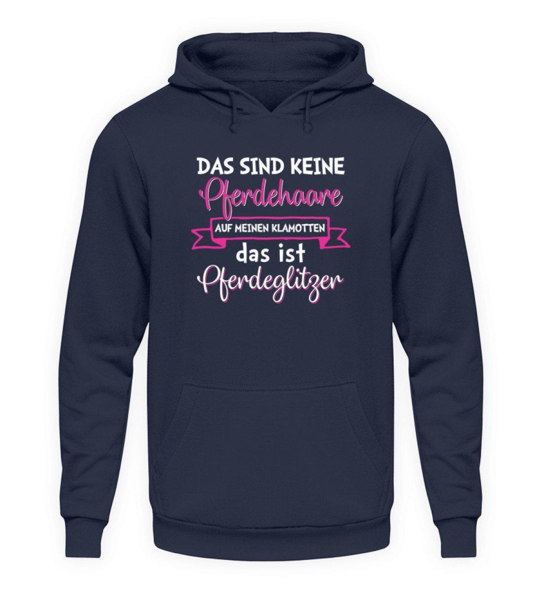 Pferdeglitzer Haare · Unisex Kapuzenpullover Hoodie-Unisex Hoodie-Oxford Navy-S-Agrarstarz