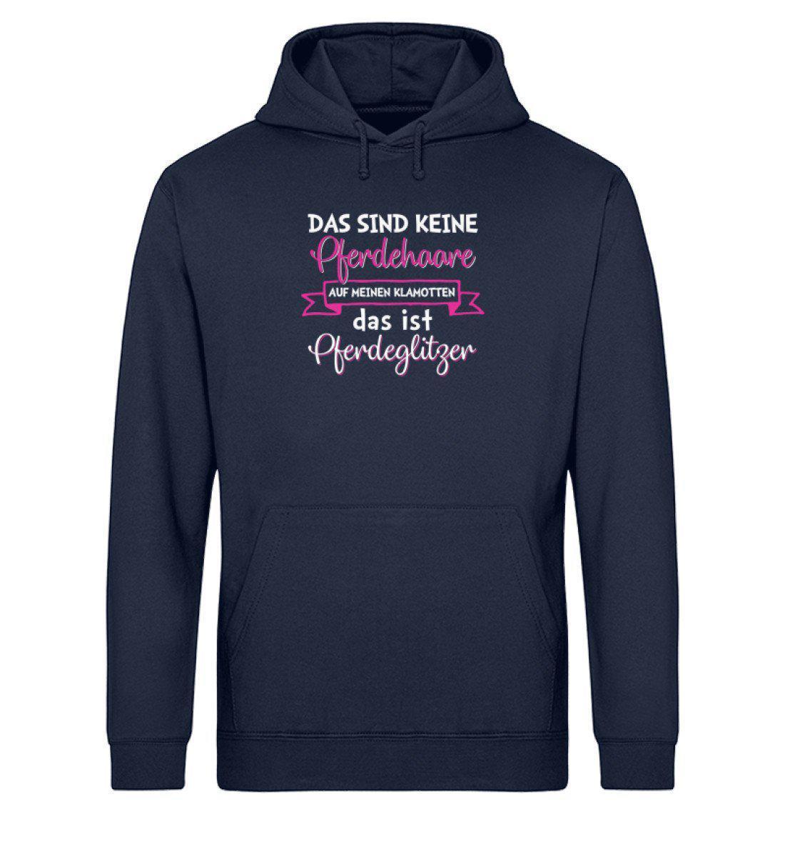 Pferdeglitzer Haare · Unisex Organic Hoodie-Drummer Hoodie ST/ST-French Navy-XS-Agrarstarz