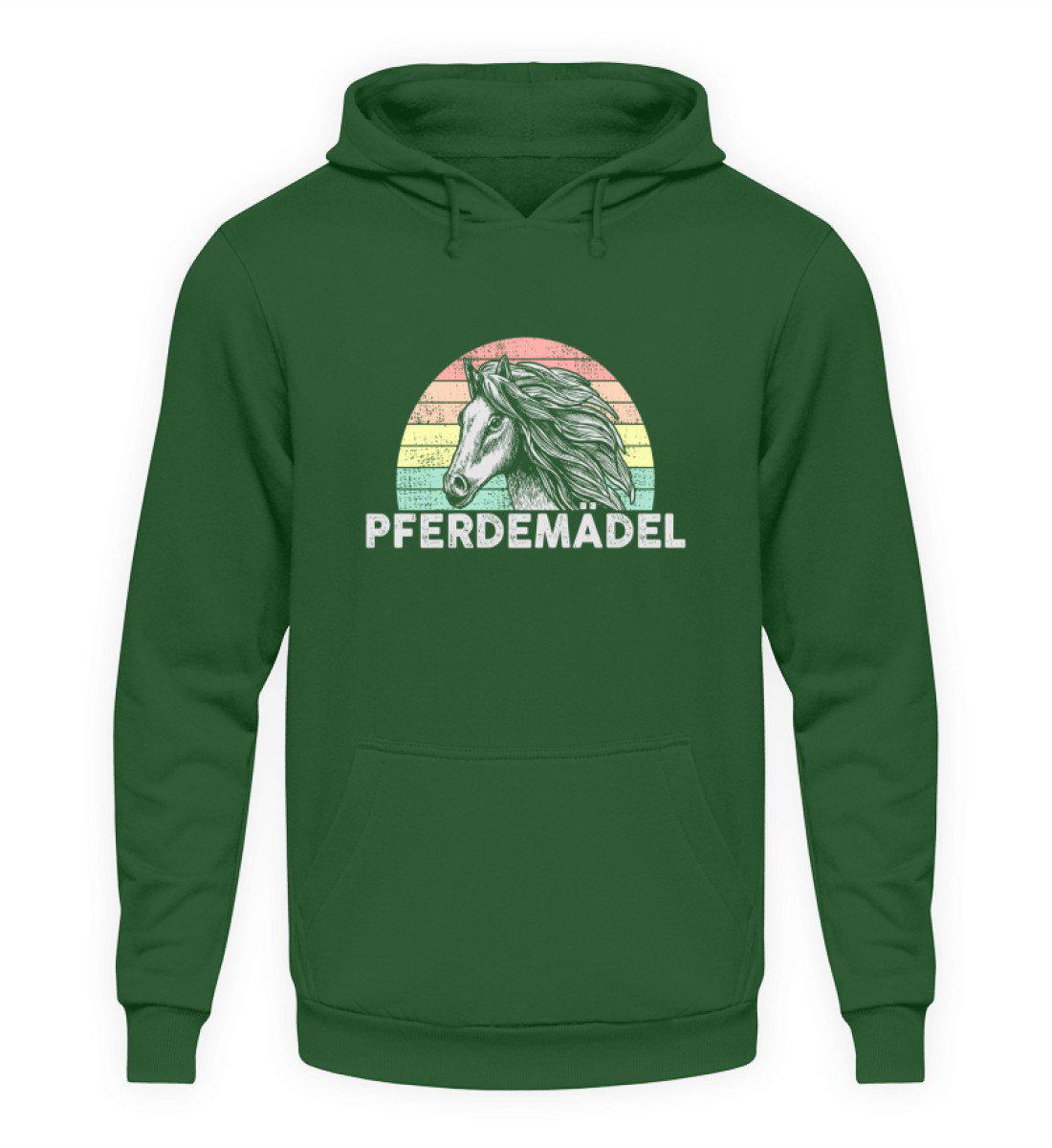 Pferdemädel Retro · Unisex Hoodie-Unisex Hoodie-Bottle Green-S-Agrarstarz