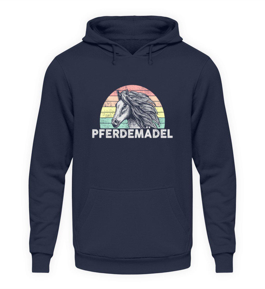 Pferdemädel Retro · Unisex Hoodie-Unisex Hoodie-Oxford Navy-S-Agrarstarz