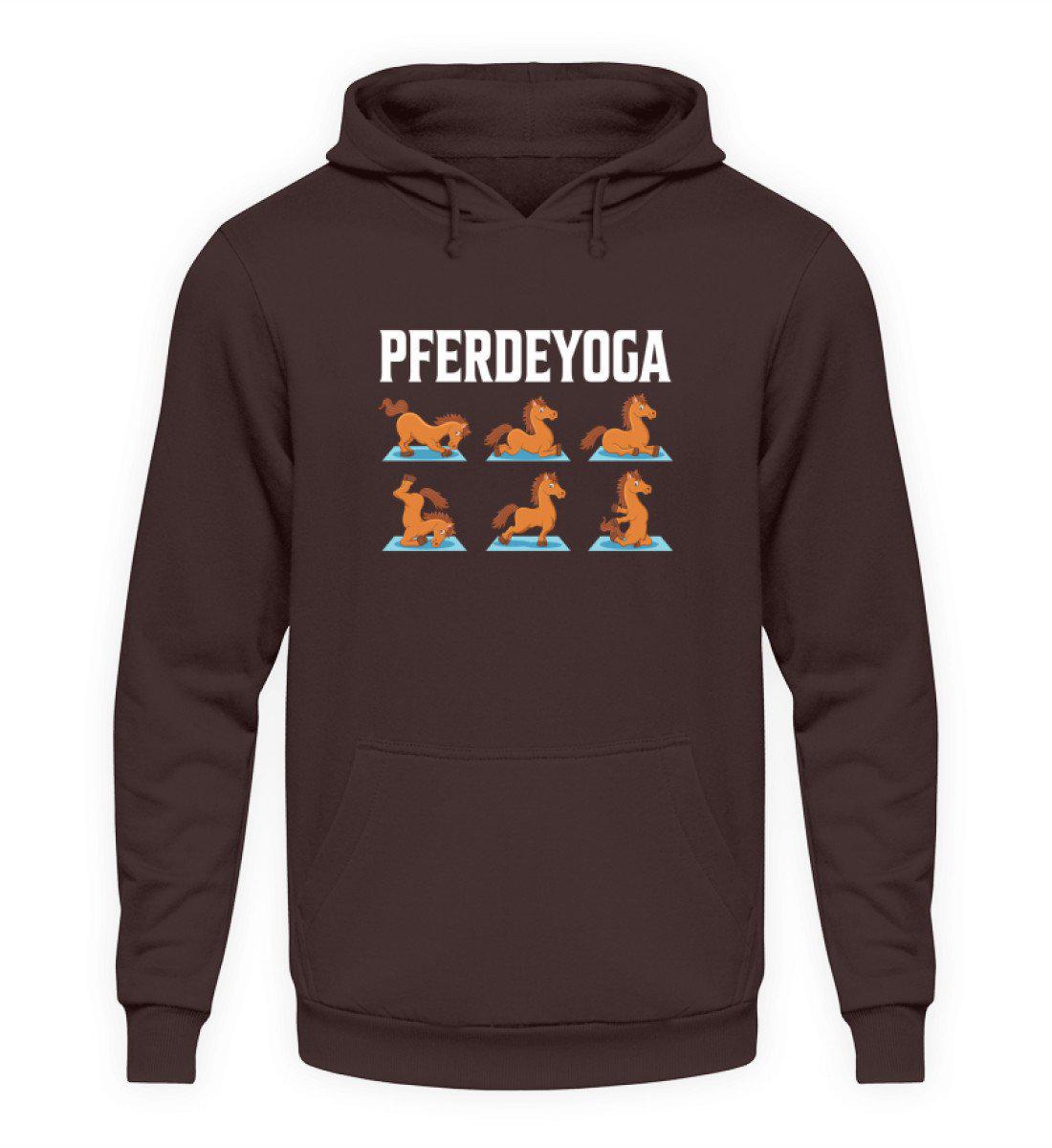 Pferdeyoga · Unisex Kapuzenpullover Hoodie-Unisex Hoodie-Hot Chocolate-S-Agrarstarz