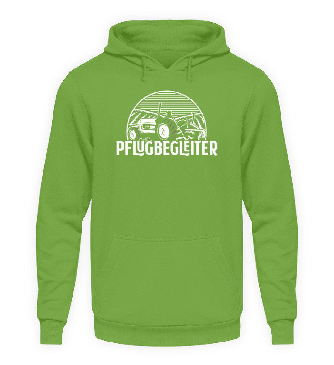 Pflugbegleiter · Unisex Kapuzenpullover Hoodie-Unisex Hoodie-LimeGreen-L-Agrarstarz