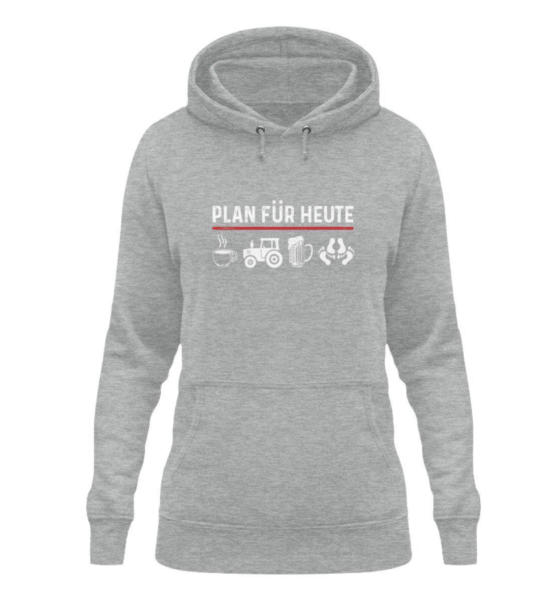 Plan für Heute 2 · Damen Hoodie-Damen Hoodie-Heather Sport Grey-XS-Agrarstarz