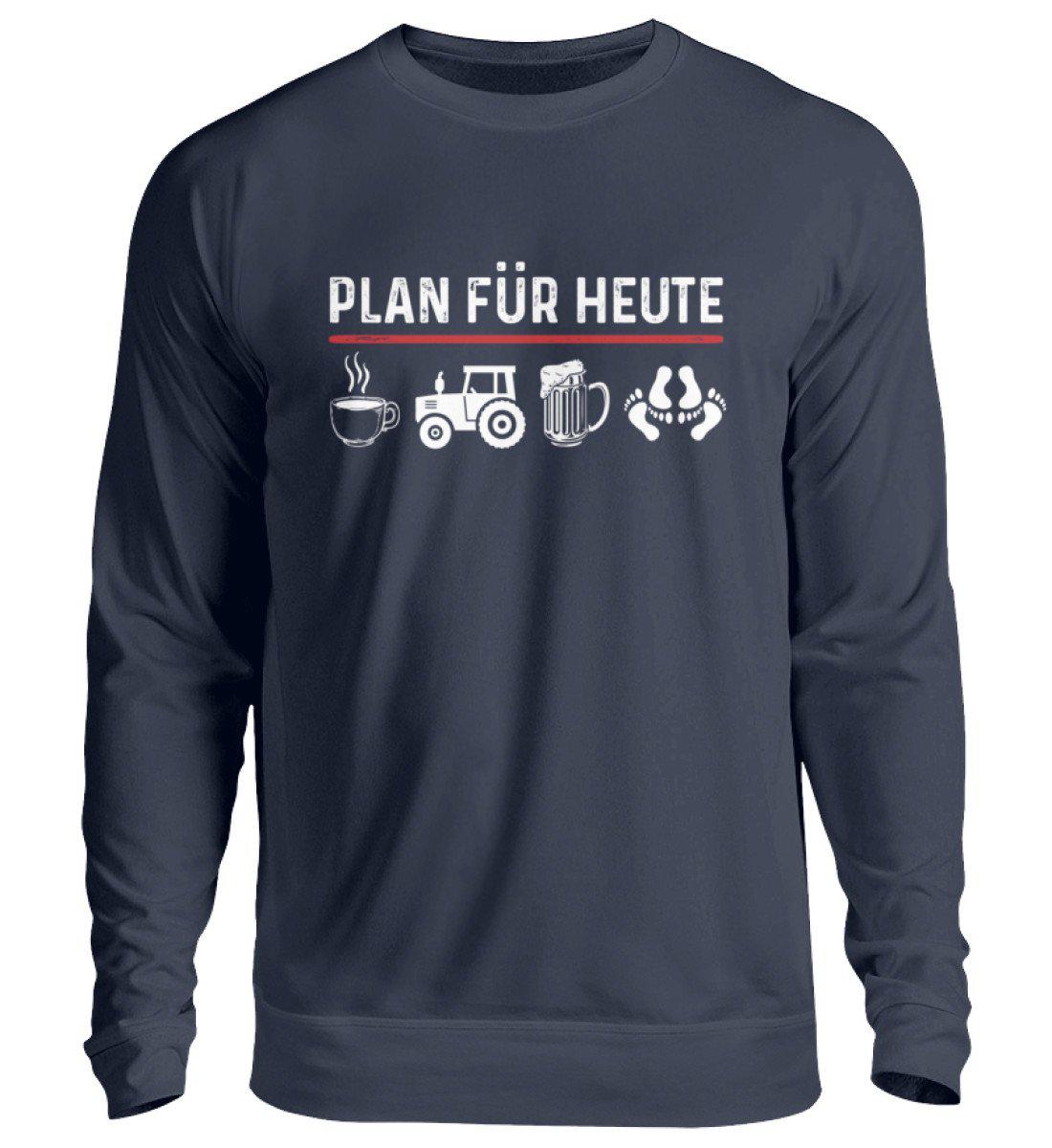 Plan für Heute 2 · Unisex Sweatshirt Pullover-Unisex Sweatshirt-Oxford Navy-S-Agrarstarz