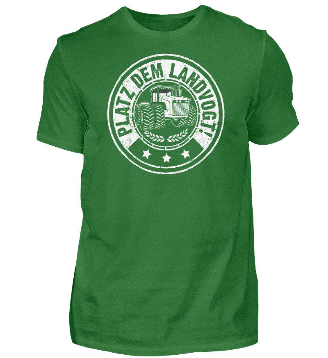 Platz dem Landvogt · Herren T-Shirt-Herren Basic T-Shirt-Kelly Green-S-Agrarstarz
