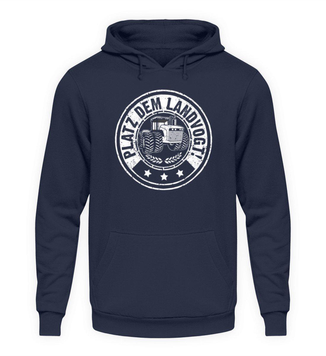 Platz dem Landvogt · Unisex Kapuzenpullover Hoodie-Unisex Hoodie-Oxford Navy-L-Agrarstarz
