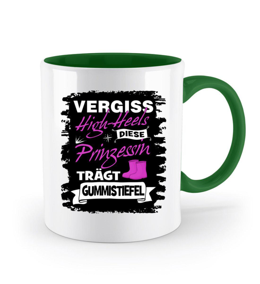 Prinzessin High-Heels Gummistiefel · Keramik Tasse zweifarbig-Keramik Tasse Zweifarbig-Agrarstarz