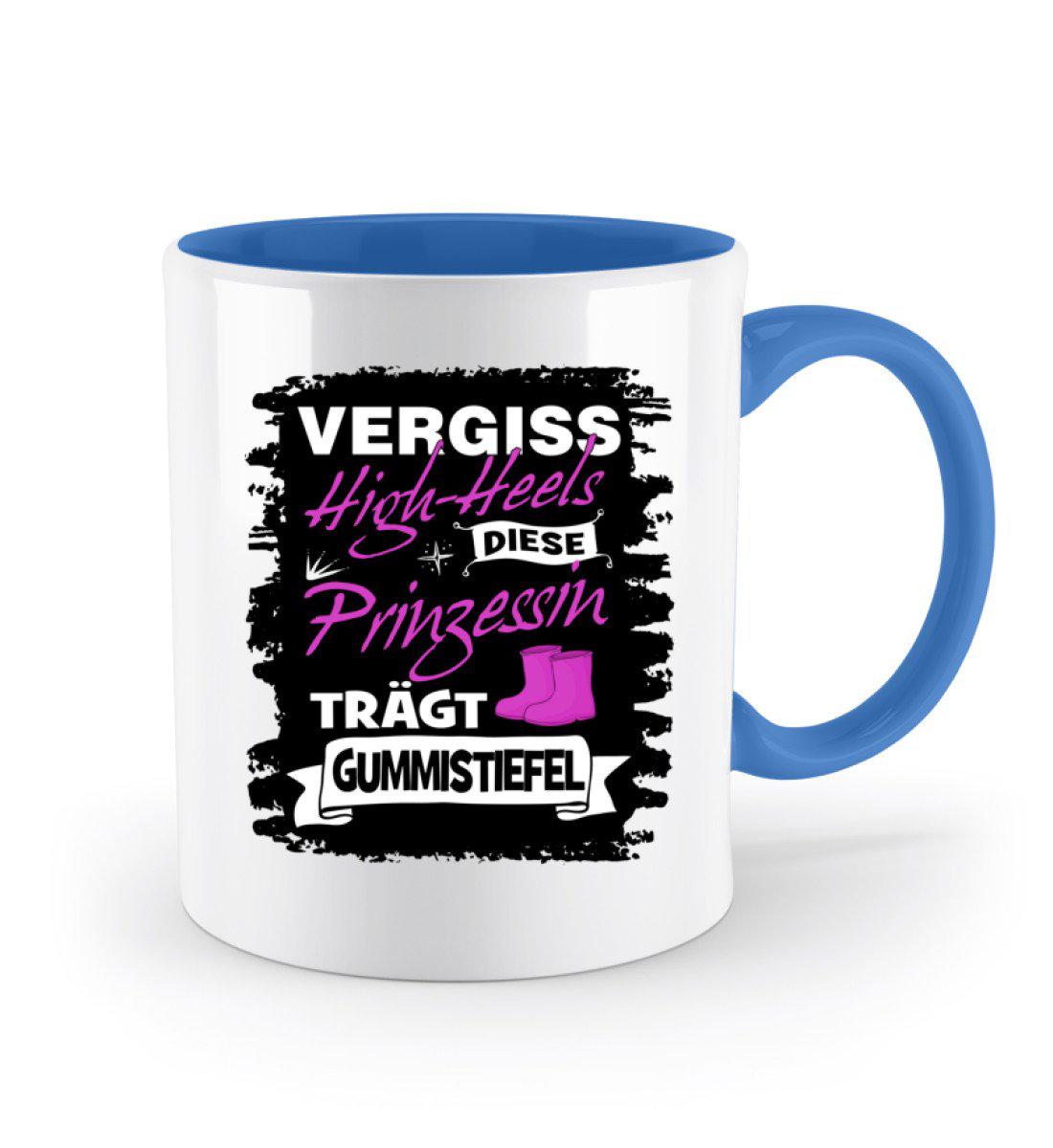 Prinzessin High-Heels Gummistiefel · Keramik Tasse zweifarbig-Keramik Tasse Zweifarbig-Agrarstarz
